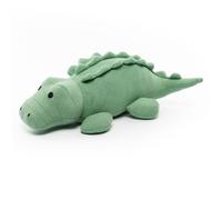 Knitted Organic Cotton Crocodile Soft Toy