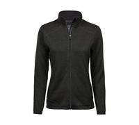 Knitted Outdoor Fleece Jacket TEE JAYS Black L