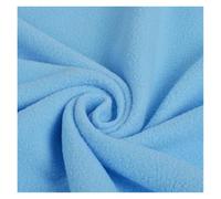 Knitted Polar Fleece Fabric 160cm Wide Thickening Polar Fleece Fabric Short Plush Coral Autumn Winter Coat Sweater Blanket DIY Clothing Lining(Color 14)