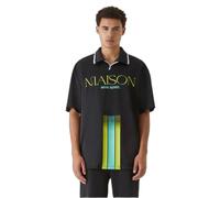 Knitted polo shirt 9N1M SENSE Noir XS