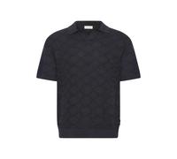 Knitted polo shirt Casual Friday CFAngvig Bleu XL