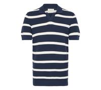 Knitted polo shirt Casual Friday CFDahlind Bleu 2XL