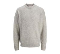 Knitted pullover Plain Knitted pullover XXL, Light Grey Melange, XXL