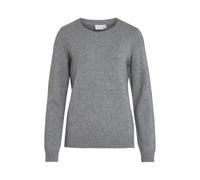 Knitted Pullover VIRIL Round Neck XL, Light Grey Melange, XL
