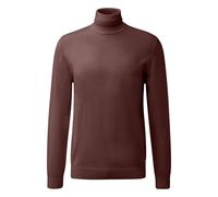 Knitted Roll Neck Jumper with Ribbed Edges s.Oliver Rouge 2XL