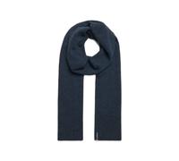 Knitted scarf with logo for women Superdry Essential Bleu TU