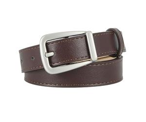 Knitted Scarf Women's Winter Plain Buckle Belt Solid Colour Women Belt With Pin Buckle Adjustable Length Faux Leather Waistband For Jeans Pants Coffee Hat Scarf Set Women Light Grey, coffee, One Size