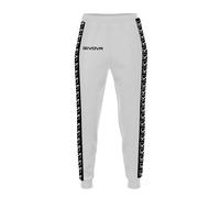 Knitted stripe jogging trousers Givova Blanc 4XL