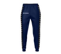 Knitted stripe jogging trousers Givova Bleu 3XL