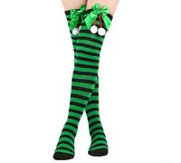Knitted Thigh High Socks Women Polyester Warm(20)