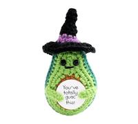 Knitted Toys - Handmade Crochet Stuffed Animal, Soft Cartoon Plush Doll, Room Decoration Keepsake, Cuddly Companion Toy for Birthday, Halloween, Valentines, College, 5.12 Inches