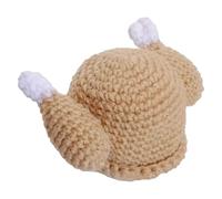 Knitted Turkey Hat, Funny Turkey Hat, Novel Knitted Turkey Headwear, Cosplay Caps, Funny Party Costume, Turkey Cosplay Caps, Exquisite Breathable Easter