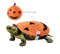Knitted Turtle Sweater, Pet Turtle Halloween Costume with Adjustable Strap, Tortoise Knit Clothing for Small Animal Outfit Photo Shoots
