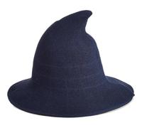 Knitted Witch Hat Pointed Cone Halloween Party Costume