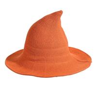 Knitted Witch Hat Pointed Cone Halloween Party Costume