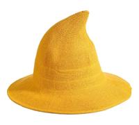 Knitted Witch Hat Pointed Cone Halloween Party Costume