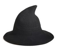 Knitted Witch Hat Pointed Cone Halloween Party Costume