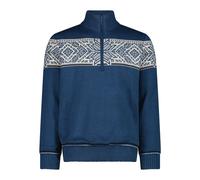 Knitted Zip Collar Pullover CMP 4XL