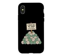 Knitter Sold All My Yarn Just Kidding Yarn Craft Case for iPhone X/XS