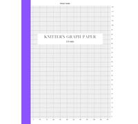 Knitter's Graph Paper: 2:3 Ratio, Fine Graph Paper