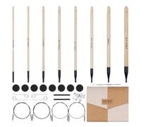 Knitter's Pride Bamboo Luxe Afghan/Tunisian Crochet Hook Set
