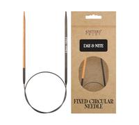 Knitter's Pride Day & Nite Circular Needle 60 cm 3.00 mm - 1 Piece, Black/Brown