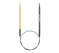 Knitter's Pride Day & Nite Circular Needle 60 cm 3.75 mm Black and Brown Accents, 1 Piece