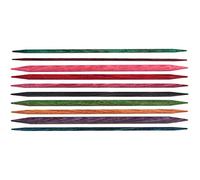 Knitter's Pride Dreamz Double Pointed Needles 6-inch Size 6/4 mm, Acrylic, Multicolour, 0.5x5.08x20.95 cm