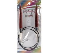 Knitter's Pride Dreamz Fixed Circular Needles 32-inch Size 17/12 mm, Acrylic, Multicolour, 8.89x18.41x1.9 cm
