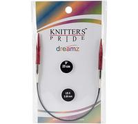 Knitter's Pride Dreamz Fixed Circular Needles 9"-Size 8/5mm, Wood, Brown, 10"-US 8 (5mm)