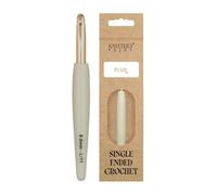 Knitter's Pride Pearl Aluminium Crochet Hook 8 mm - 1 piece Beige Silver