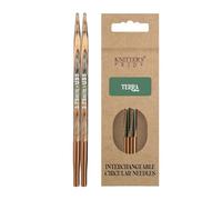 Knitter's Pride Terra Interchangeable Knitting Needle tip 3.75 mm, 13 cm - Single tip