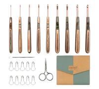 Knitter's Pride Terra Single-Ended Crochet Hook Set - Deluxe