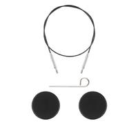 Knitter's Pride Thin&Flex Swivel360 Cable 100 cm Black 1 piece