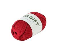 Knitting and Crochet Chunky T-Shirt Yarn for Beginners, Worsted Yarn Easy Learn to Crochet for Bag, Basket, Blanket Home Decor (Jujube red)