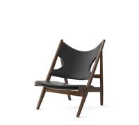 Knitting Armchair Upholstered Dakar 0842 w. Walnut Base