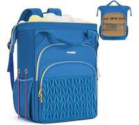 Knitting Bag Backpack, Large Crochet Bag Organizer,Water-Resistant Yarn Storage Organizer Tote Bag Yarn Holder for Crochet Hooks, Knitting Needles, Yarn Supplies