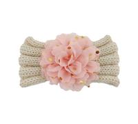 Knitting Button Hairbands Baby Turban Head-Wrap Headbands Flower Decorations Thick Warmers Truban Headbands Muiltcolor Baby Knitted Headband