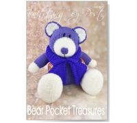 Knitting by Post Knitting Pattern Leaflet for a Teddy Bear Pocket Treasures Easter Soft Toy A5 Leaflet