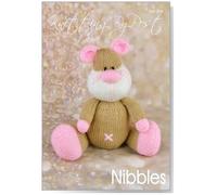 Knitting by Post Knitting Pattern Leaflet for Nibbles The Mouse from Animal Soft Toy A5 Leaflet