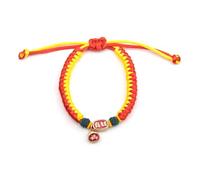 KNITTING CAT COLLARS EXQUISITE HANDCRAFTED PET NECKLACE FOR DOGS RABBITS (Red Rope(Rich and Wilful M(25-45cm / 9.84-17.72in))