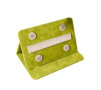 Knitting Chart Keeper - Magnetic Folder, Craft Tool | Folding Pattern Holder with Anchors, Strong Magnetic Chart Guide for Knitting Projects, Cross Stitch Patterns, and Craft Organization on the Go