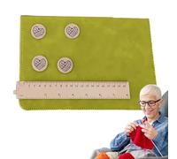 Knitting Charts Keeper - 26x18x2cm Fold-Up Pattern Holder, Magnetic Tracker, Portable Chart, Lightweight Craft for Organizer | Cross Stitching Crochet Embroidery Progress Tracking Sewing