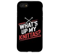 Knitting Community Phrase What's Up My Knittas Case for iPhone SE (2020) / 7/8