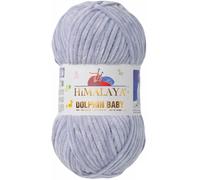 Knitting Fine Himalaya Dolphin Baby Wool Yarn Cotton Knitting Wool for Knitting Crochet (80351 Light Grey)