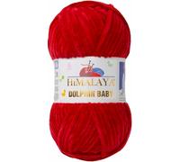 Knitting Fine Himalaya Dolphin Baby Wool Yarn Cotton Knitting Wool for Knitting Crochet (80352 Dark Red)