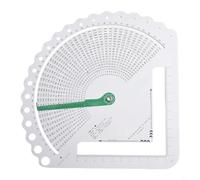 Knitting Gauge Converter, 1 PC Stitch Calculator and Counting Frame Ruler Tool for Accurate Gauge Measurement Conversion Adjustable Slider for 8-49 Stitches per 10 cm Knitters and Crocheters