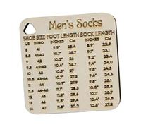 Knitting Gauge Measuring Tool Wooden Guide Knitting Tool for Spinners