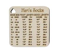 Knitting Gauge Rulers Wooden Guide Knitting Tool for Spinners