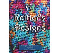 Knitting Graph Paper Journal. 2:3 Ratio. 8.5" x 11". 120 Pages: Knitted Winter Wool Socks Pattern Cover. Knitter's Graph Paper Journal, Knitting ... Knitting Journal, knitters Graph Paper